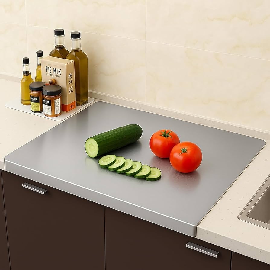 Stainless Steel Chopping Board (35x31cm)