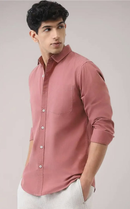 Premium Crushed Dusty Rose Shirt