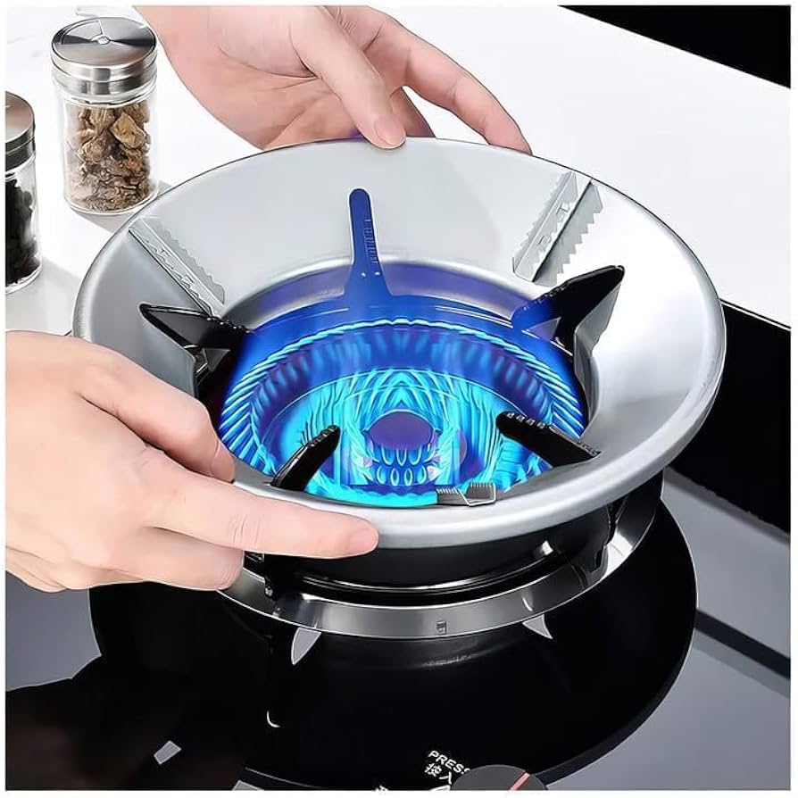 Gas Saver Burner Stand Gas Chula Burner Gas Saver Stand Jali Ring Fire(Pack of 2)