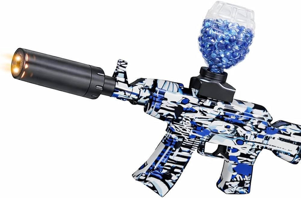 Ak47 with RGB SUPPRESSOR AND SMOKE