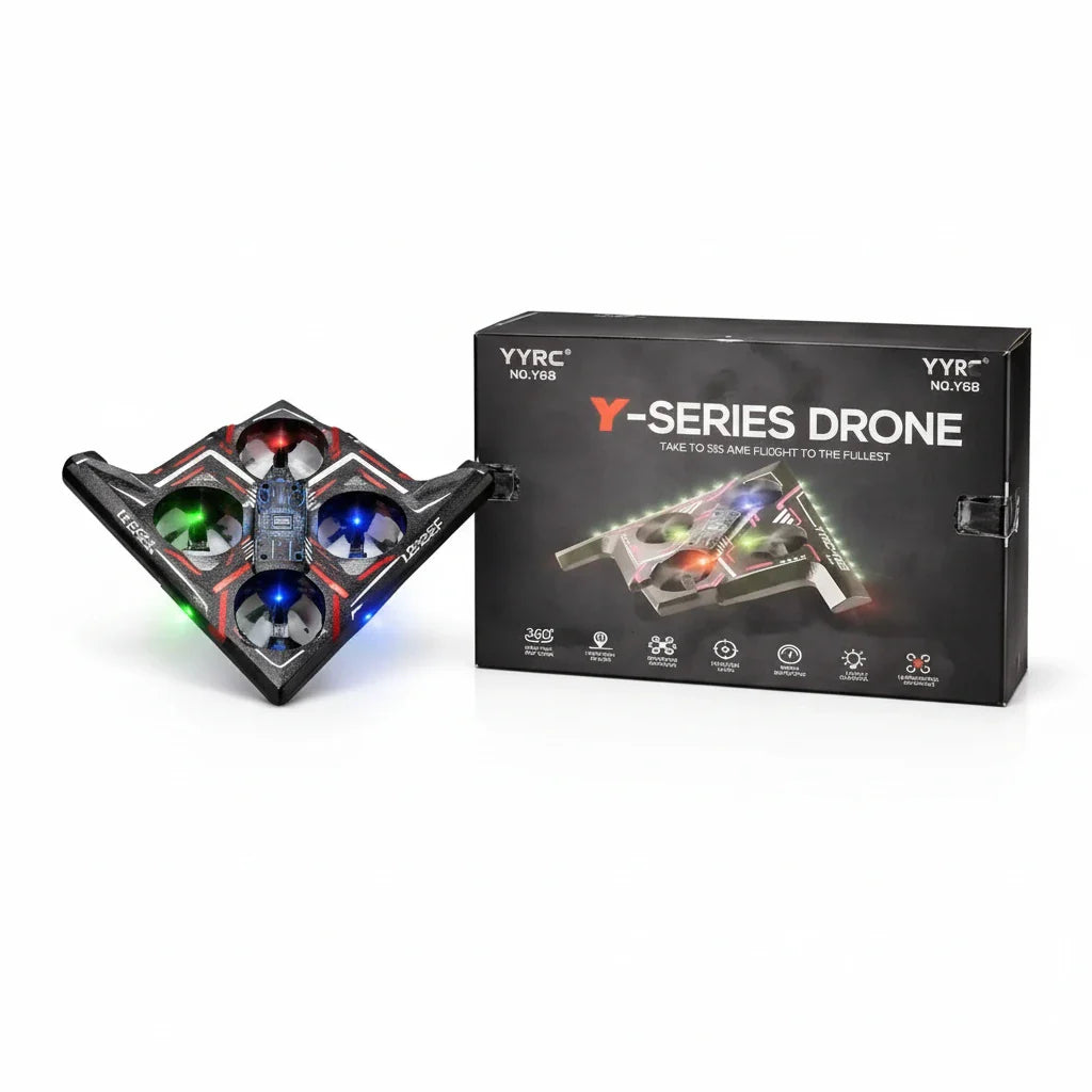 Y-Series  RC Drone with 360° Flip & LED Lights