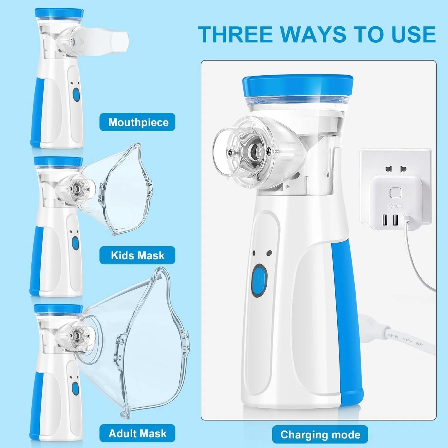 Portable Nebulizer & Humidifier for Baby & Adults