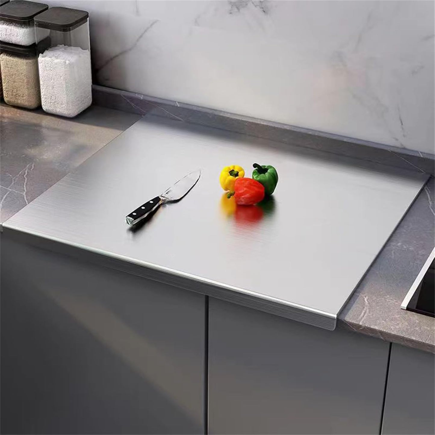 Stainless Steel Chopping Board (35x31cm) inches 14 length 12 width