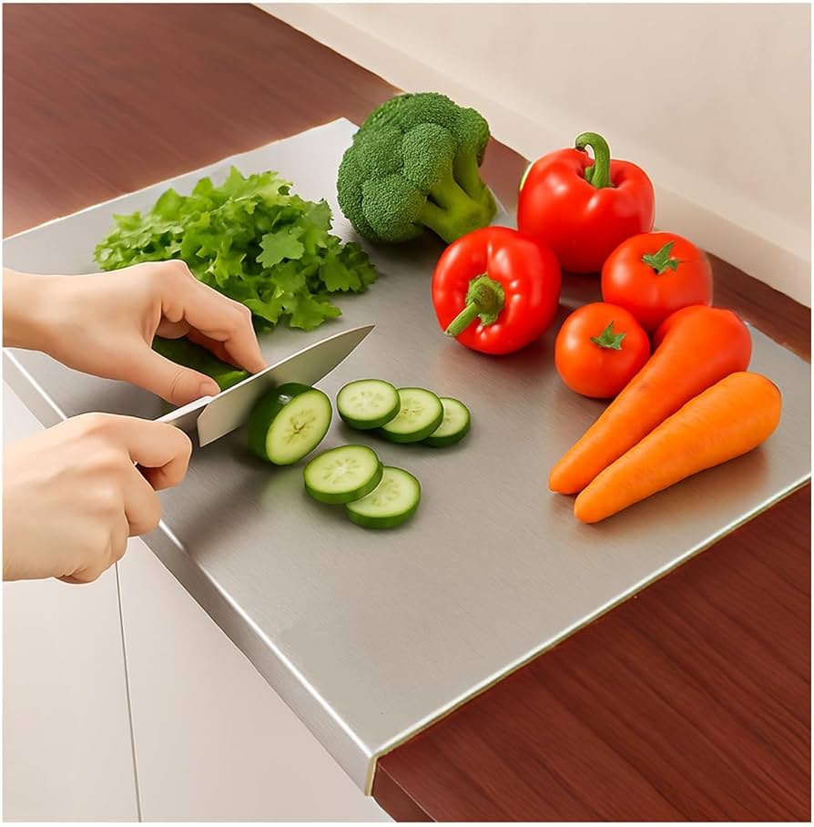 Stainless Steel Chopping Board (35x31cm)