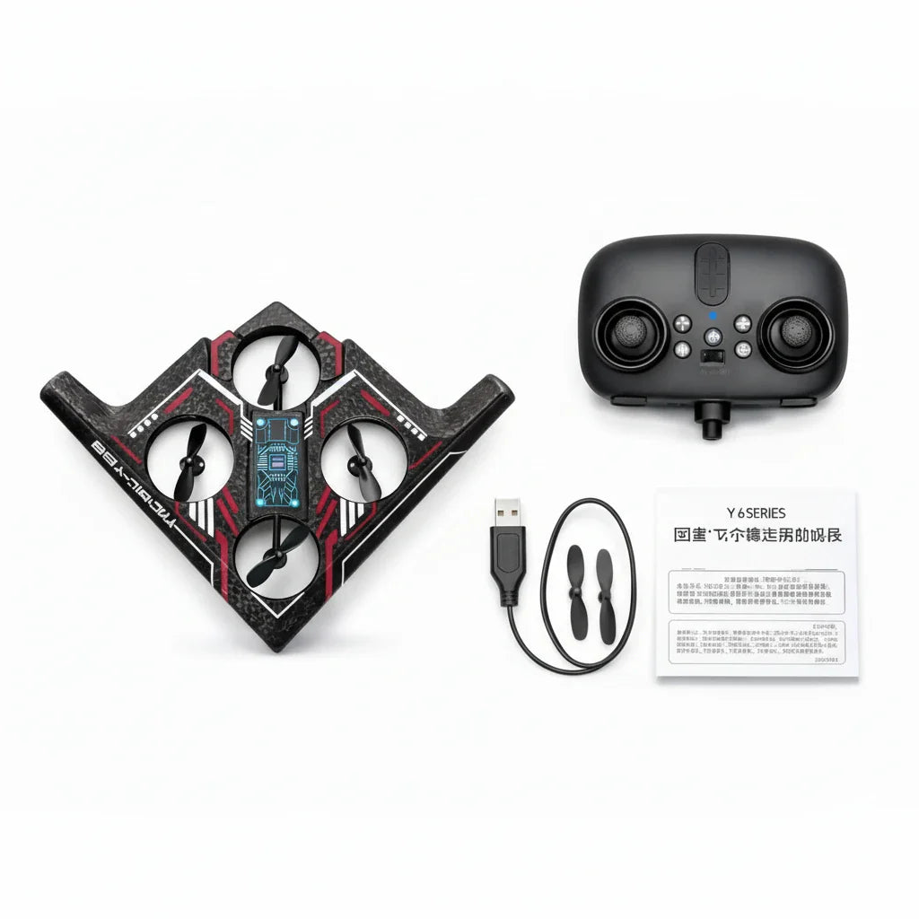 Y-Series  RC Drone with 360° Flip & LED Lights