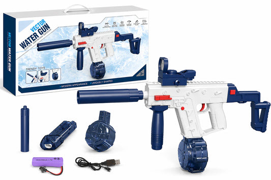 VectorStorm™ Electric Water Gun – Long Range Automatic Water Blaster