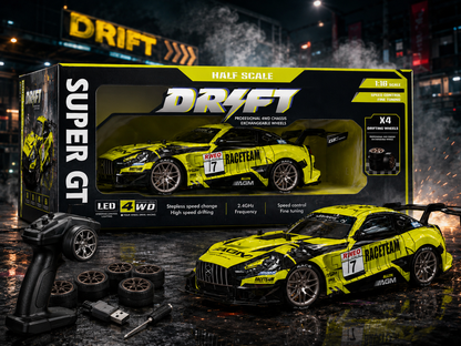 4WD High-Speed RC Off-Road Racing Car | Rechargeable Remote Control Toy