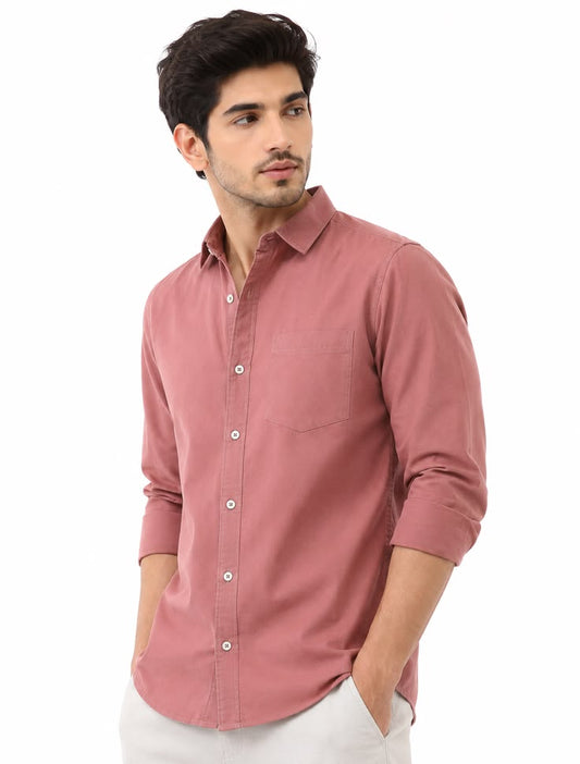 Premium Crushed Dusty Rose Shirt