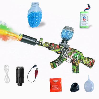 Ak47 with RGB SUPPRESSOR AND SMOKE