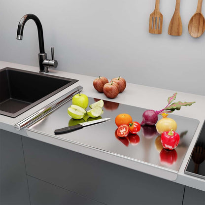 Stainless Steel Chopping Board (35x31cm)