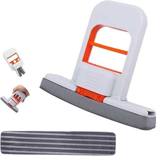 Mini self-squeeze desktop mop