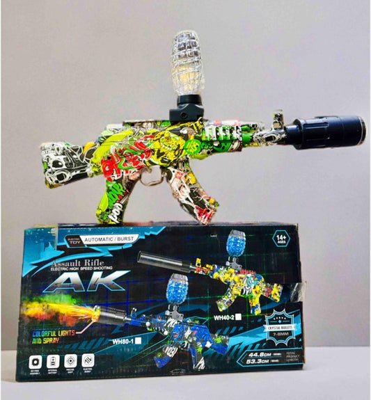 Ak47 with RGB SUPPRESSOR AND SMOKE